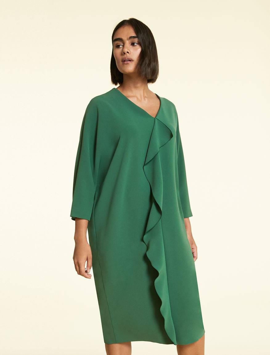 De Oscuro Vestido TriacetatoVerde Debutto Marina Rinaldi FclTKJ13