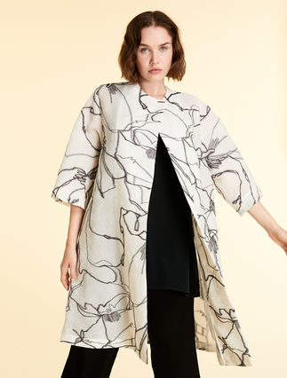 Matt nappa leather jacket, brown Marina Rinaldi Matt nappa leather jacket, brown Marina Rinaldi