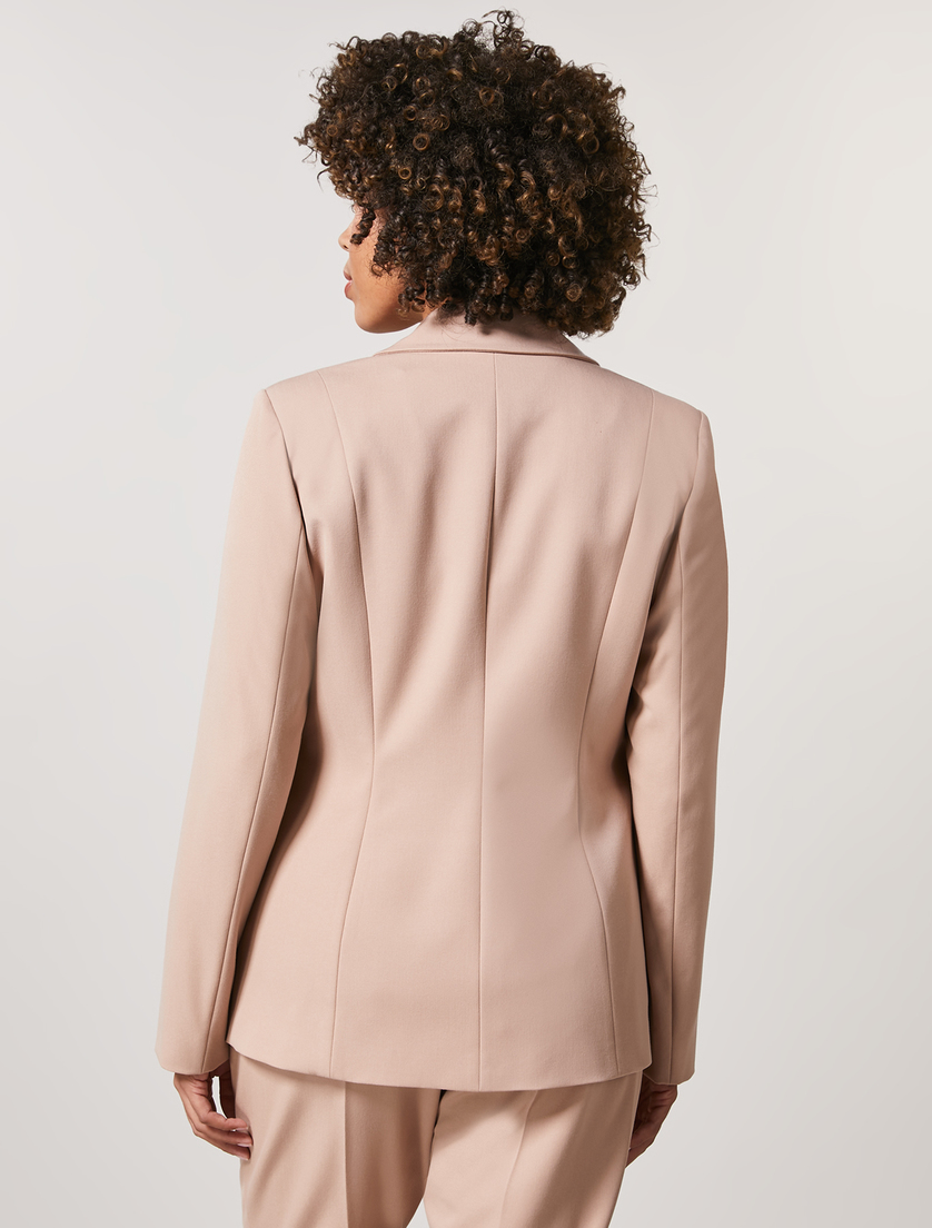 Jacke aus Viskosemischung mit Stretchanteil - Rosa - Marina Rinaldi - 3