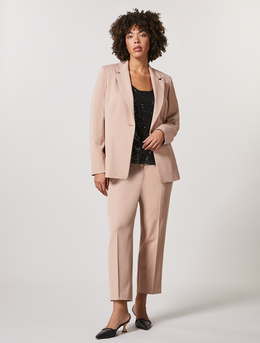 Top mit Pailletten - Schwarz - Marina Rinaldi - 4