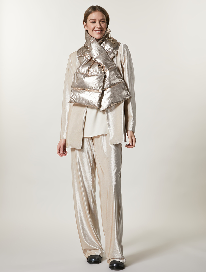 Satin shirt - White - Marina Rinaldi - 4