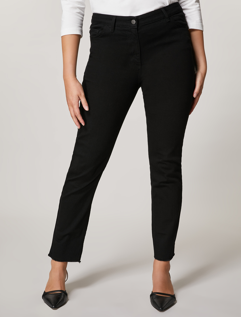Perfect-Fit-Jeans aus Stretch-Denim - Schwarz - Marina Rinaldi - 2