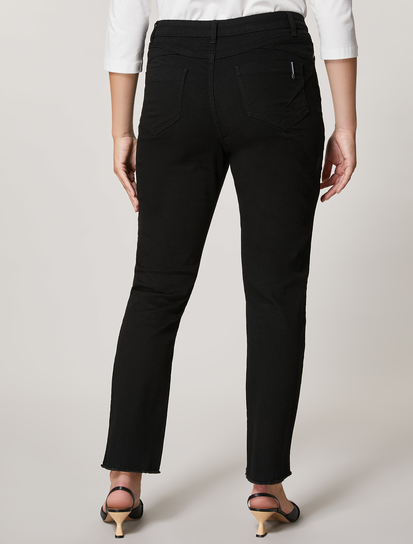 Perfect-Fit-Jeans aus Stretch-Denim - Schwarz - Marina Rinaldi - 4