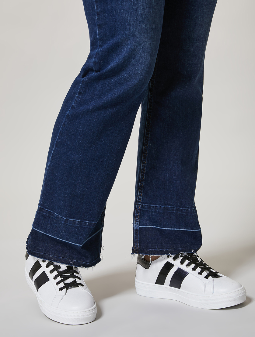 Stretch denim jeans - Dark navy - Marina Rinaldi - 3