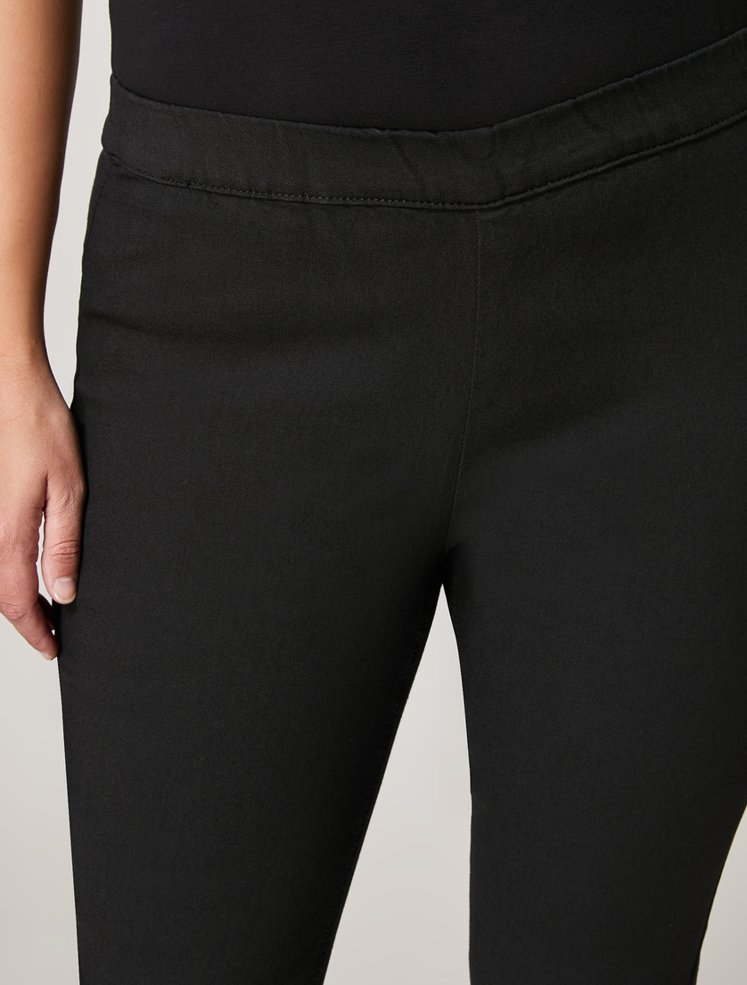Denim leggings - Black - Marina Rinaldi - 3