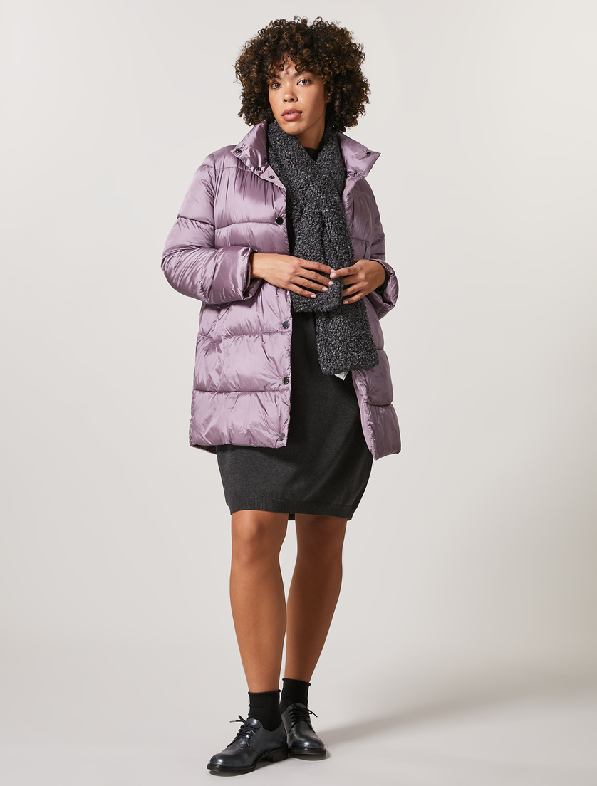Kleid aus Viskose mit Stretchanteil - Dunkelgrau - Marina Rinaldi - 4