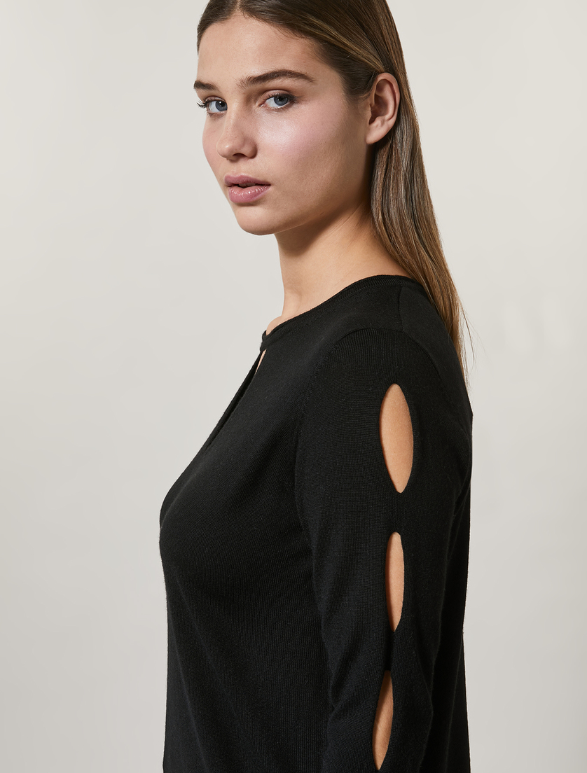 Pullover aus Wollgemisch - Schwarz - Marina Rinaldi - 2