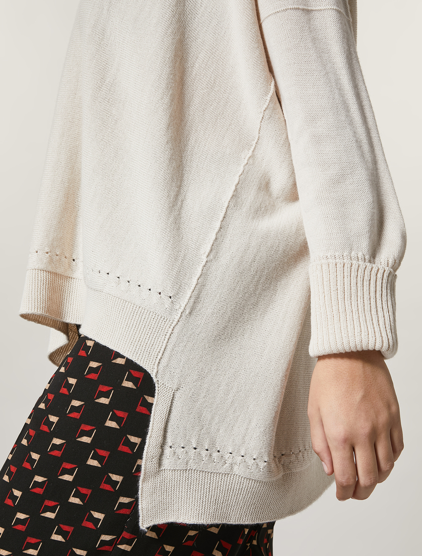 Wool-blend jumper - Sand - Marina Rinaldi - 2