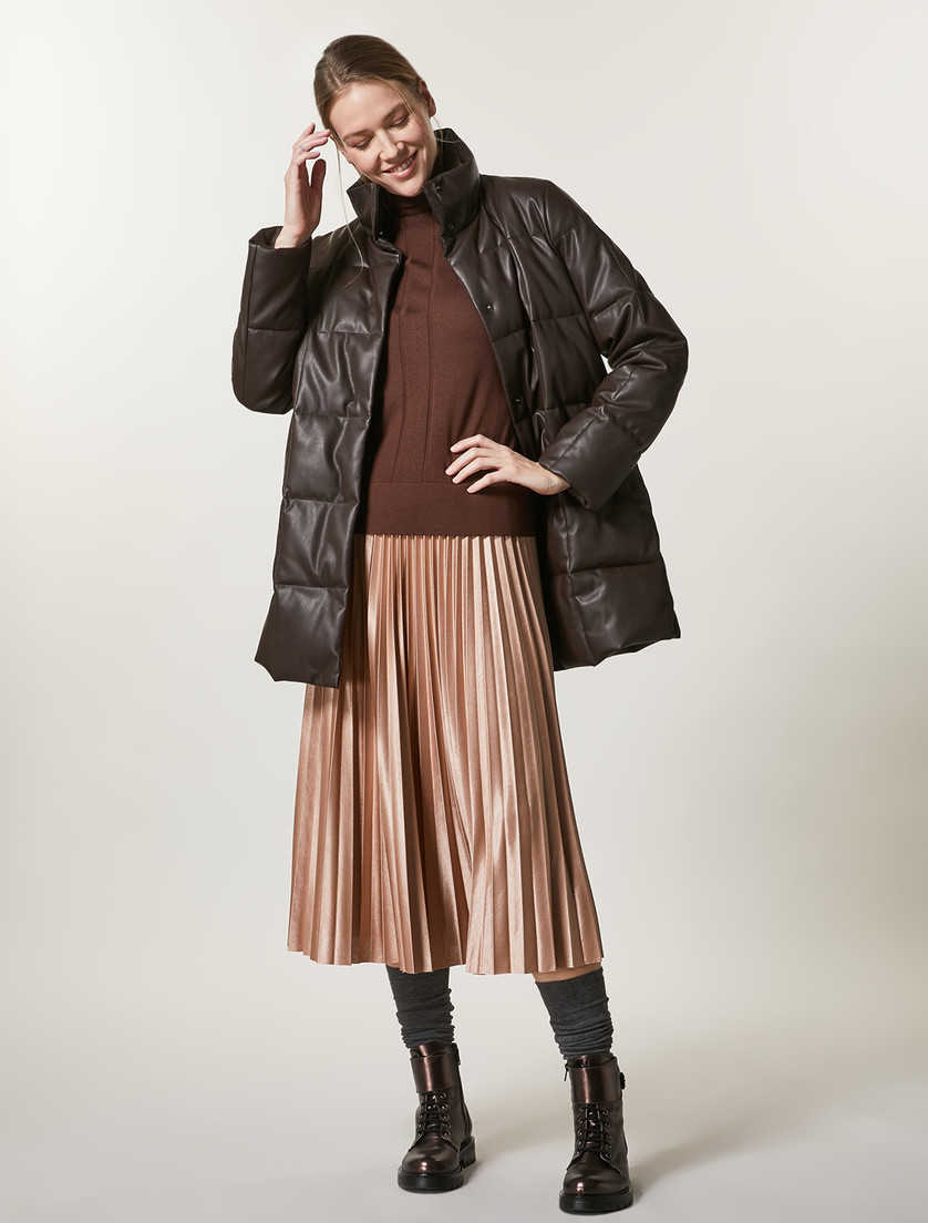 Pure wool sweater - Brown - Marina Rinaldi - 4