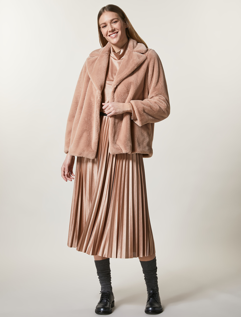 Giacca dalla texture soffice - Rosa - Marina Rinaldi - 4