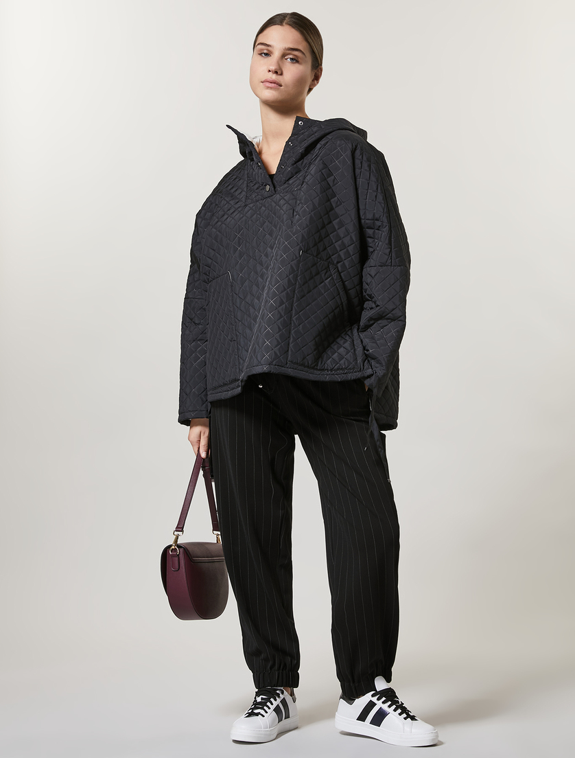 Jersey trousers - Black - Marina Rinaldi - 5