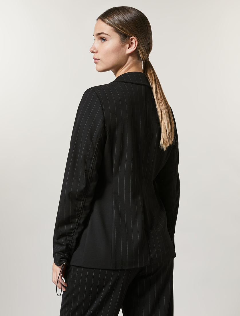 Blazer aus Jersey - Schwarz - Marina Rinaldi - 3