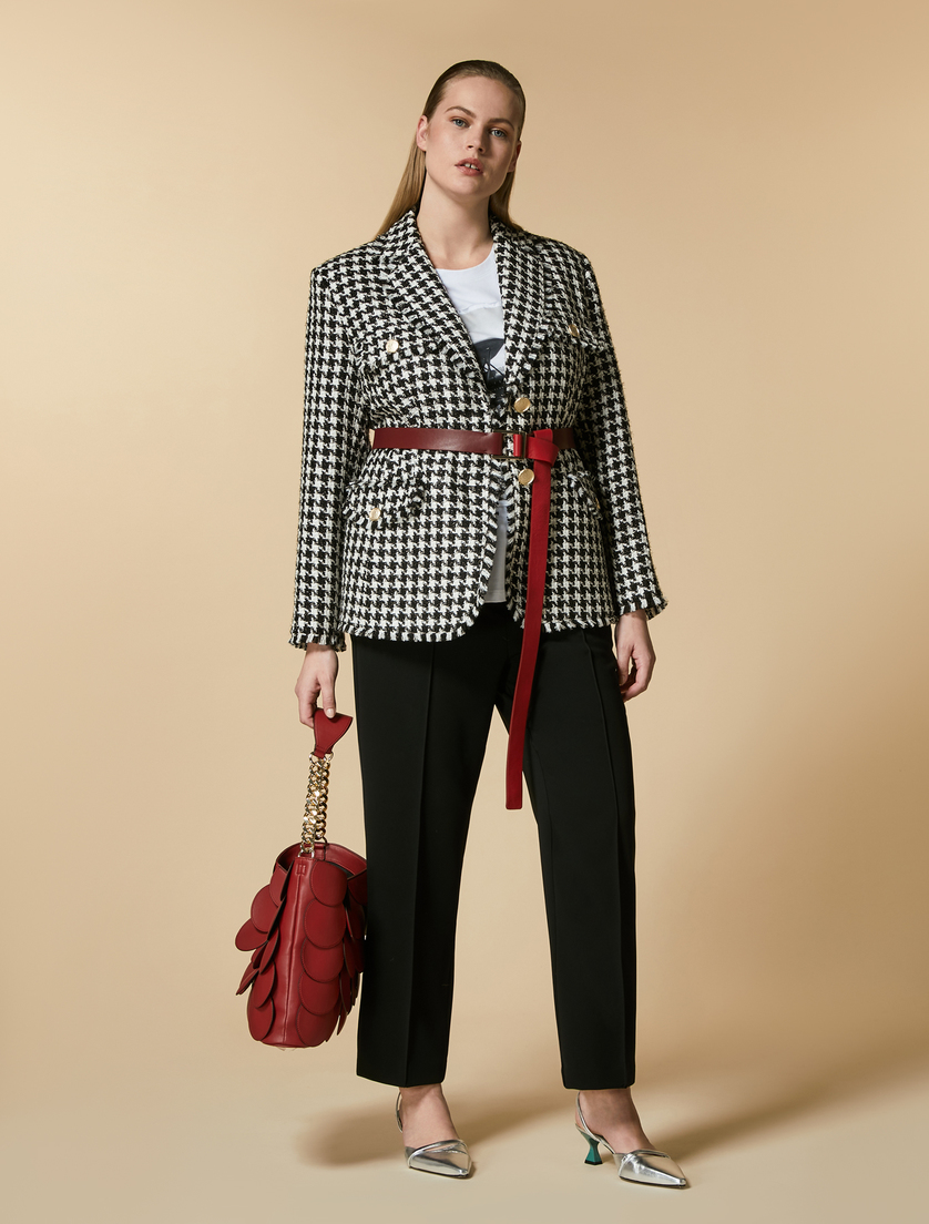 Triacetate trousers - Black - Marina Rinaldi - 5