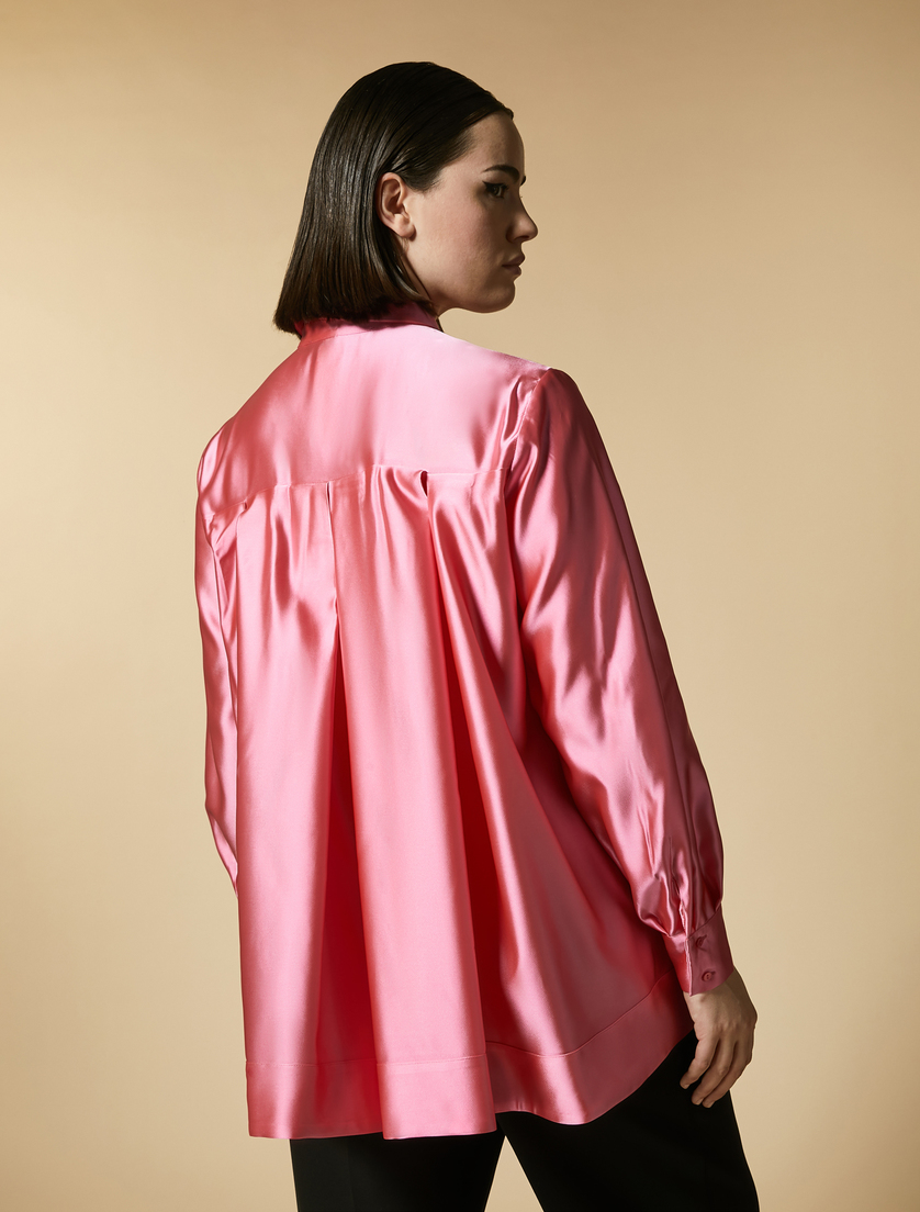 Hemd aus Duchesse - Rosa - Marina Rinaldi - 3