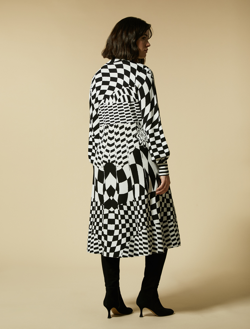 Robe en viscose - Blanc - Marina Rinaldi - 3