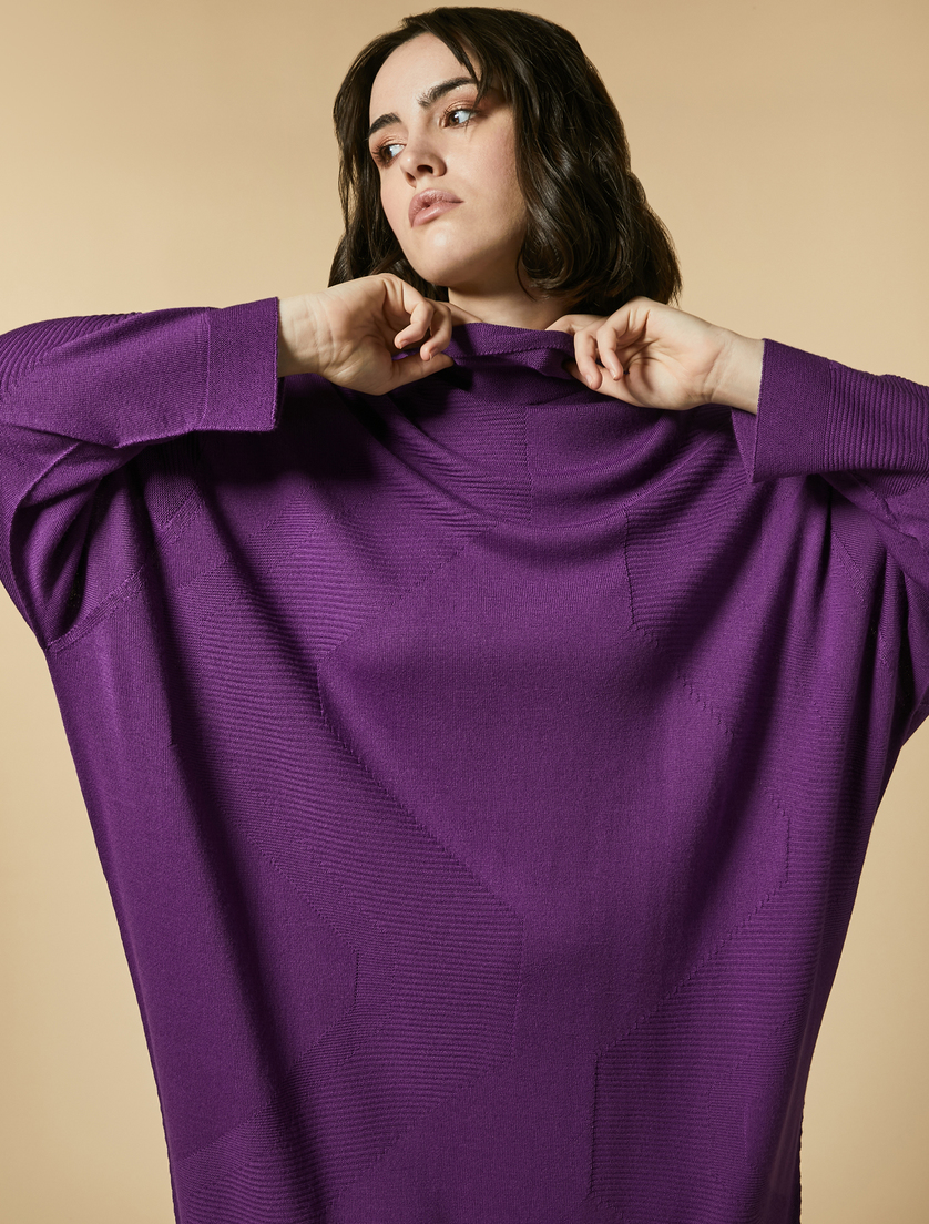 Kleid aus Wollgemisch - Violette - Marina Rinaldi - 2