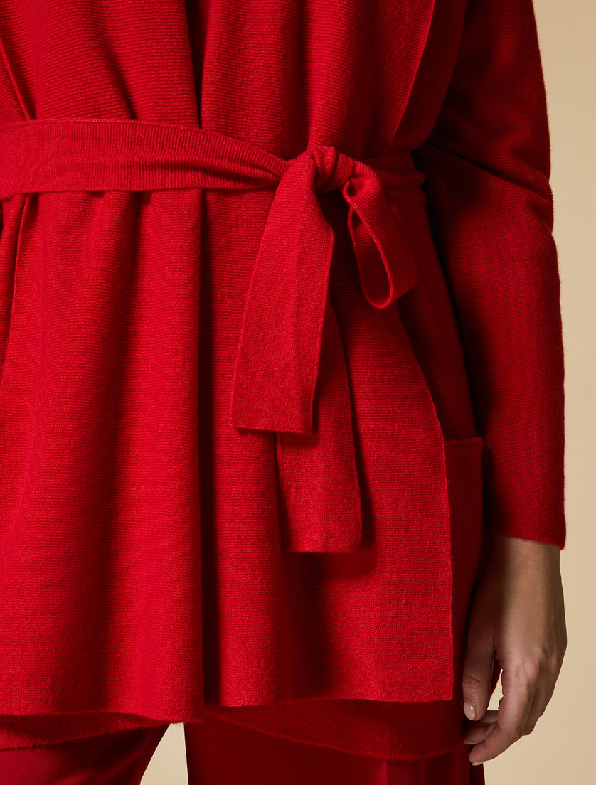 Cardigan aus reinem Kaschmir - Rot - Marina Rinaldi - 3