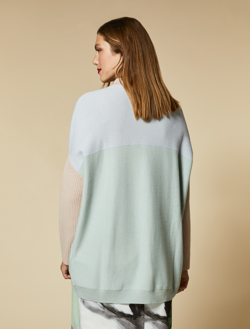 Pullover aus Wolle und Kaschmir - Rosa - Marina Rinaldi - 3
