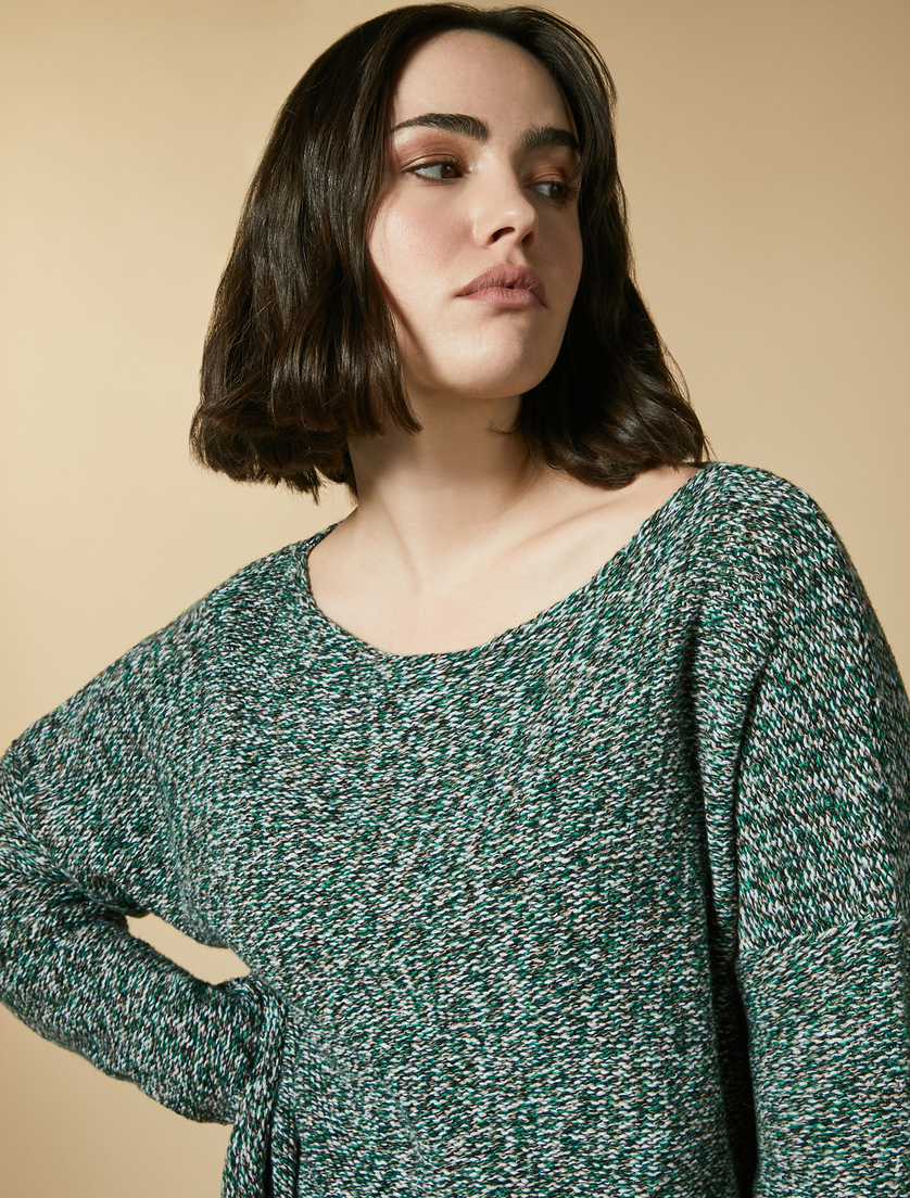 Pullover aus Wolle und Kaschmir - Grün - Marina Rinaldi - 2