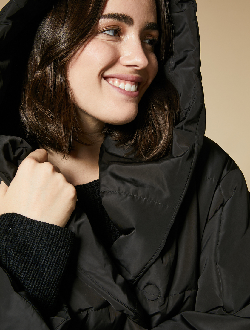 Quilted down jacket - Black - Marina Rinaldi - 2