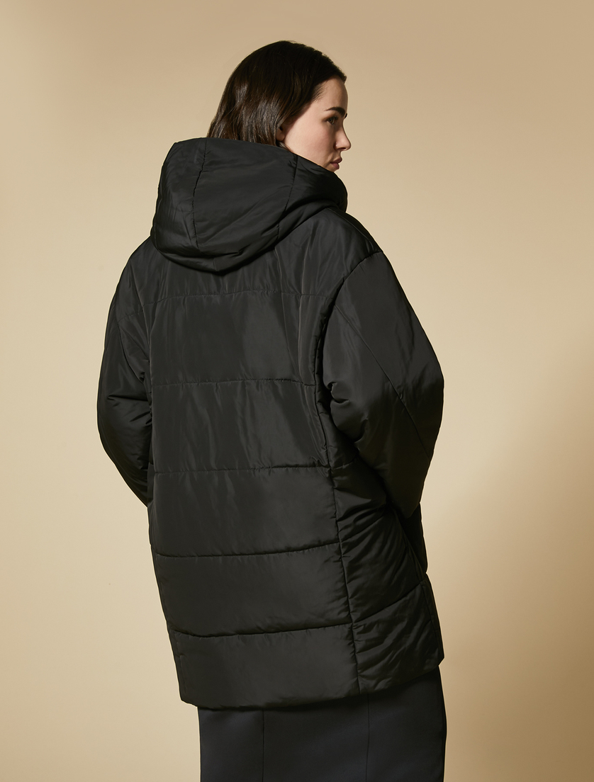 Quilted down jacket - Black - Marina Rinaldi - 3