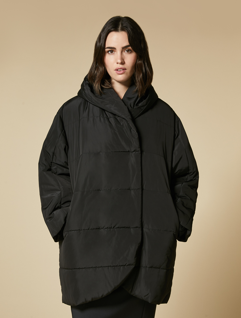 Quilted down jacket - Black - Marina Rinaldi