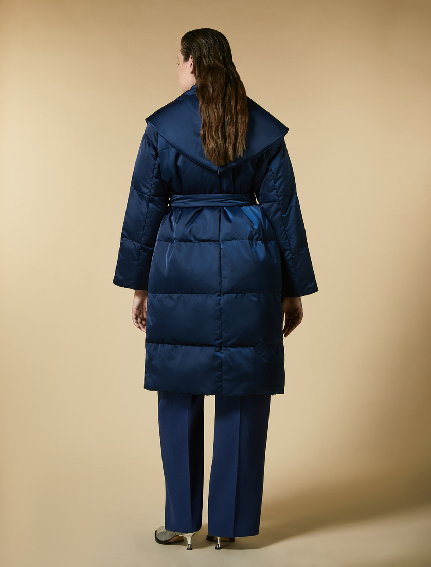 Duchesse down jacket - Dark navy - Marina Rinaldi - 3