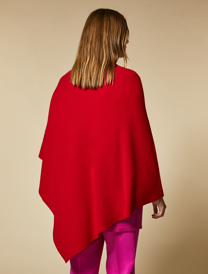 Poncho aus Kaschmir - Rot - Marina Rinaldi - 3