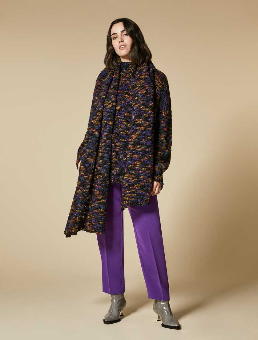 Stola aus Malfilé-Strick - Violette - Marina Rinaldi - 4
