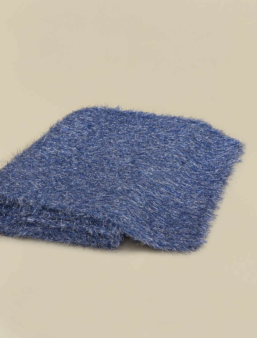 Stola aus Lurex-Garn - Blau - Marina Rinaldi - 3