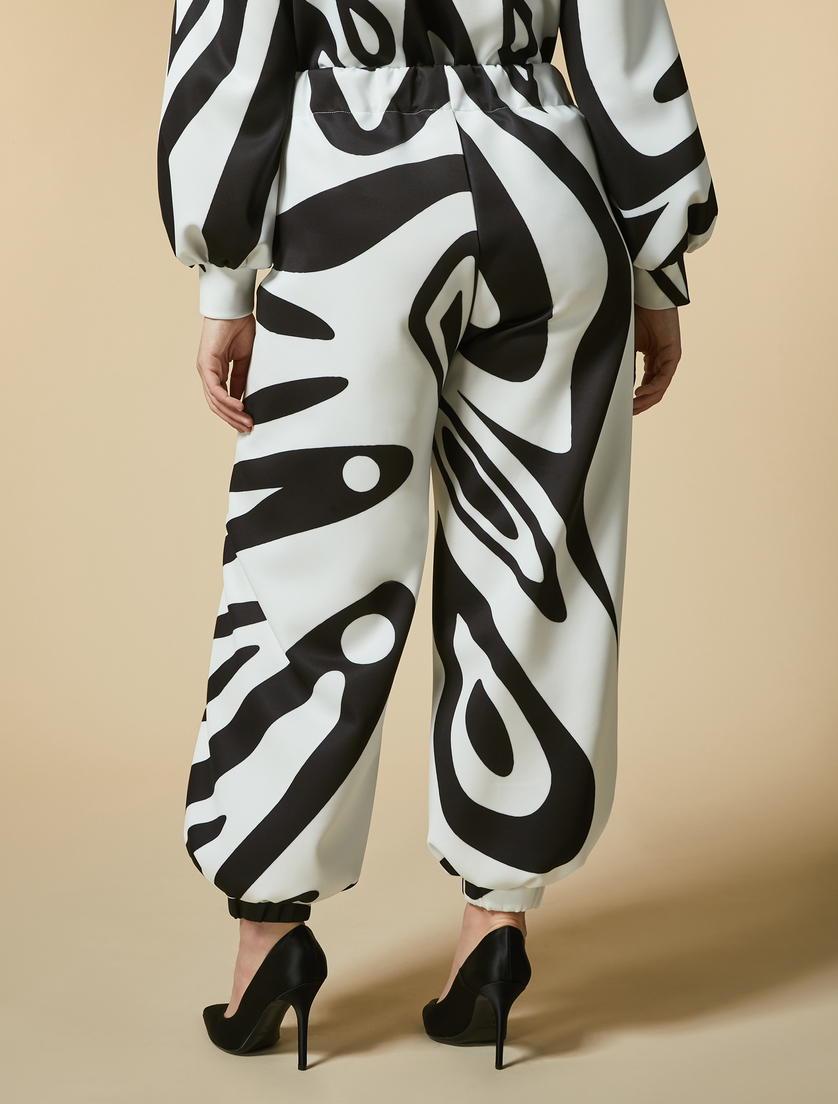 Jogginghose aus Neopren - Schwarz - Marina Rinaldi - 4