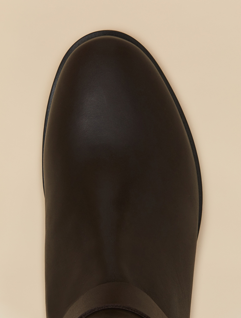 Stiefel aus Leder - Kaltbraun - Marina Rinaldi - 4
