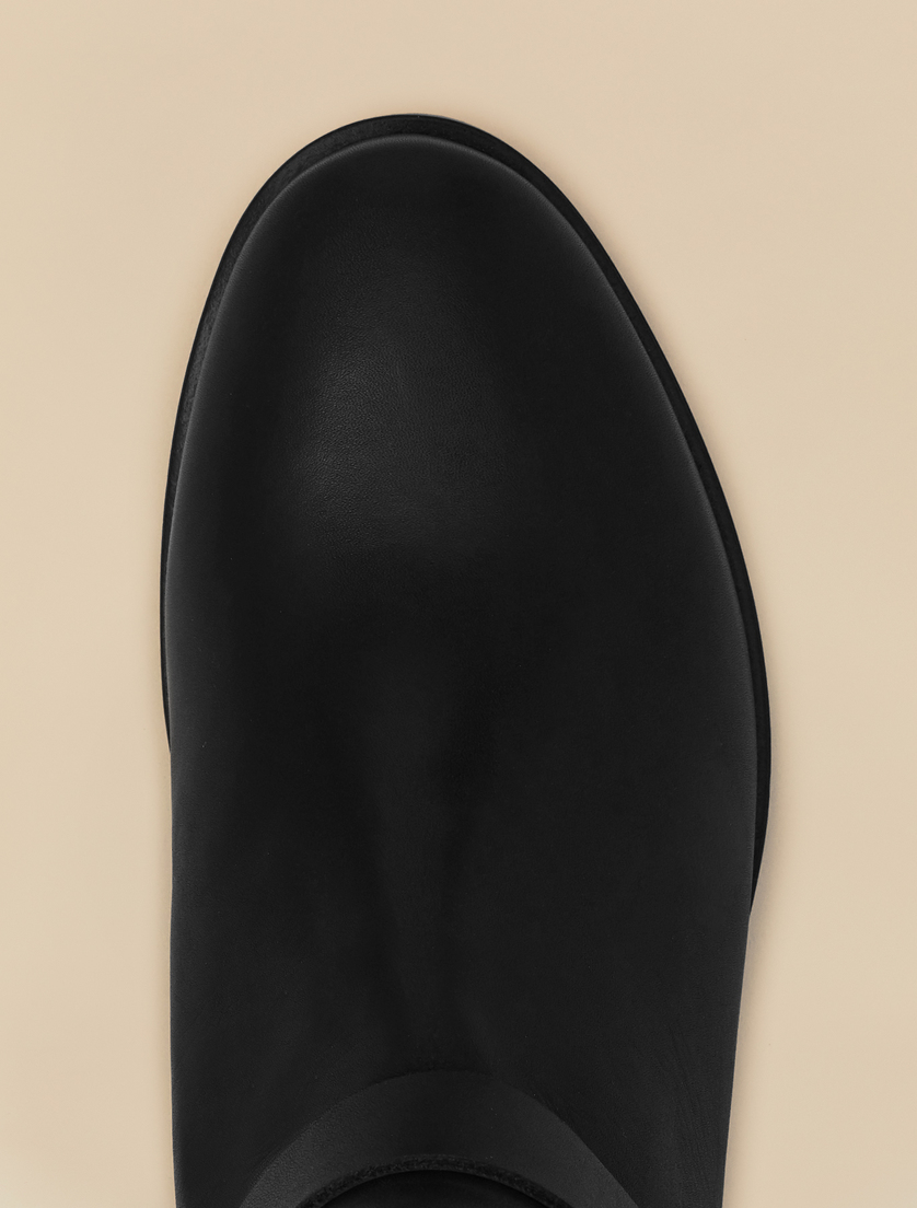 Stiefel aus Leder - Schwarz - Marina Rinaldi - 4