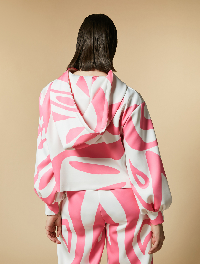 Neoprene sweatshirt - Pink - Marina Rinaldi - 3