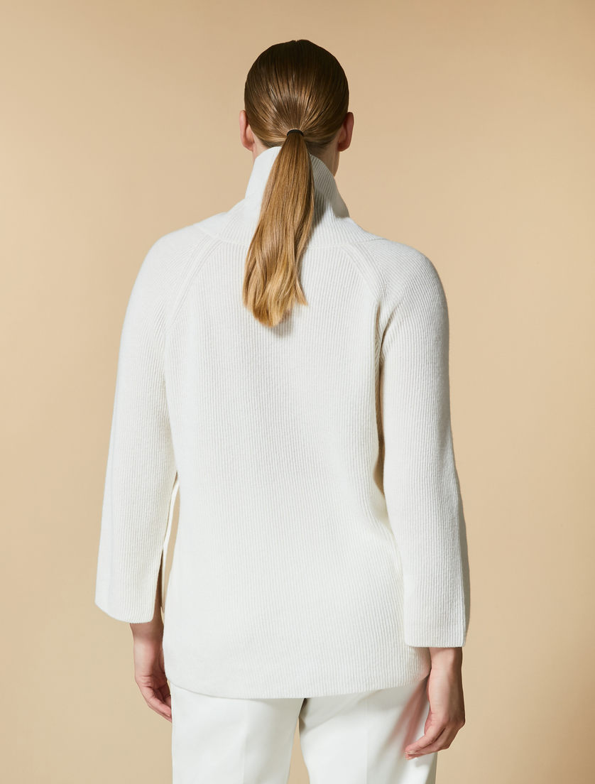 Pullover aus Woll-Kaschmir - Weiß - Marina Rinaldi - 3