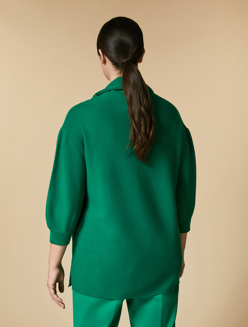 Wollpullover - Grün - Marina Rinaldi - 3