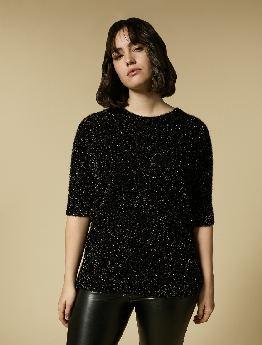 Wool sweater - Black - Marina Rinaldi