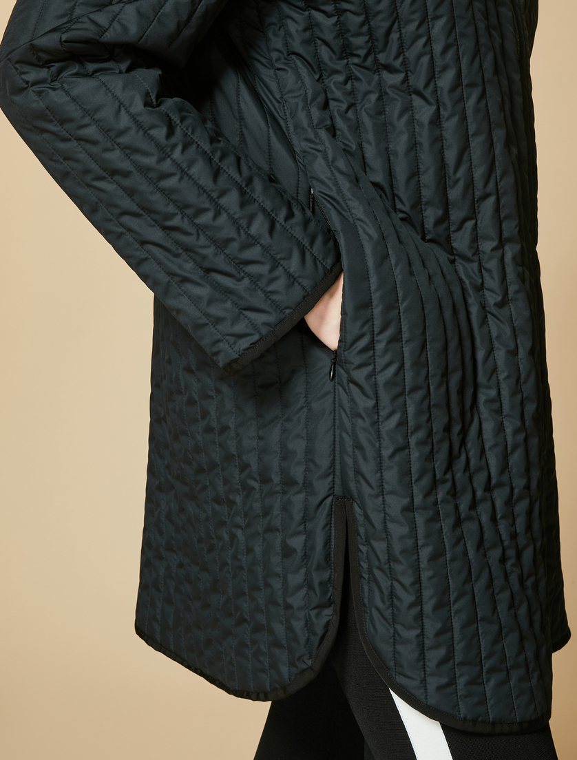 Poplin down jacket - Black - Marina Rinaldi - 3