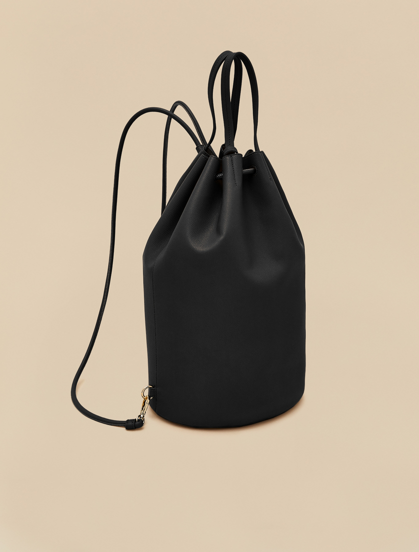 Coated fabric bag - Black - Marina Rinaldi - 3
