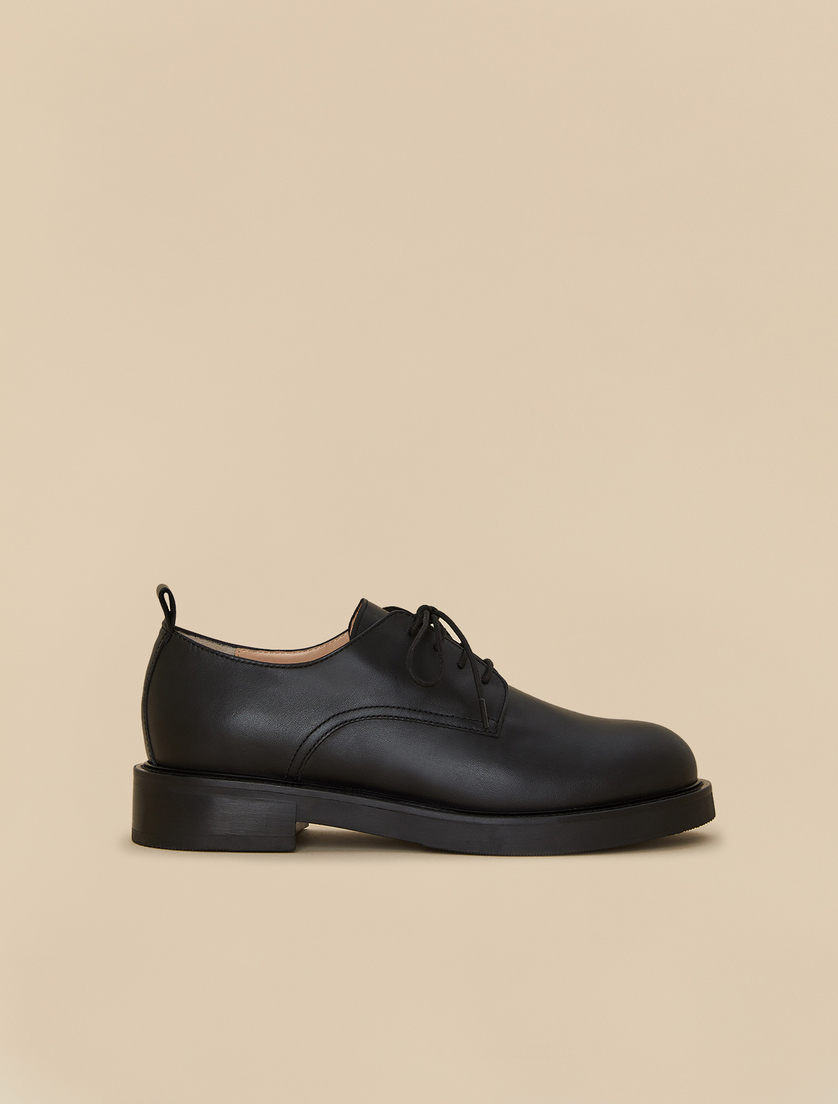 Leather shoes - Black - Marina Rinaldi