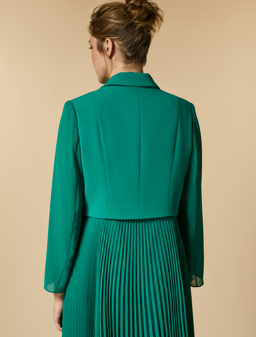 Spencer-Jacke - Dunkelgrün - Marina Rinaldi - 3