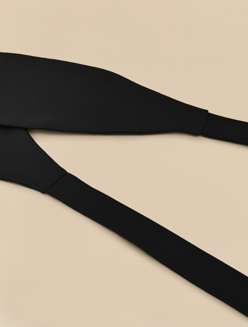 Cintura in triacetato - Nero - Marina Rinaldi - 2