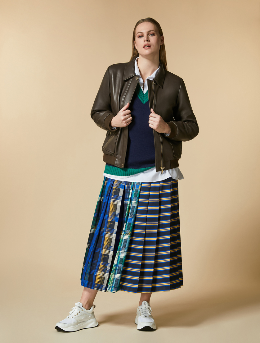 Bluse aus Baumwollpopeline - Weiß - Marina Rinaldi - 4