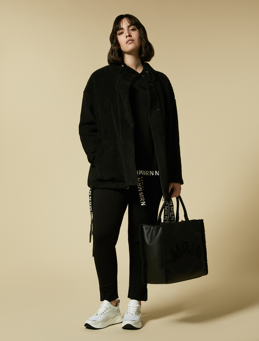 Viscose yarn sweater - Black - Marina Rinaldi - 4