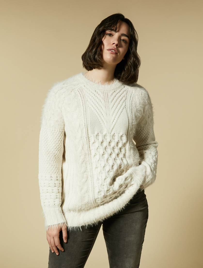 Pullover aus Wollgemisch - Kolonial - Marina Rinaldi
