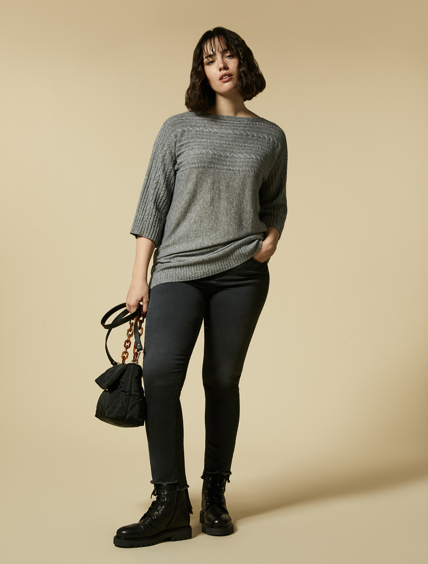 Quilted bag - Black - Marina Rinaldi - 5