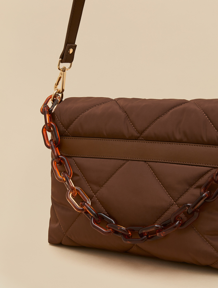 Sac matelassé - Brun - Marina Rinaldi - 3