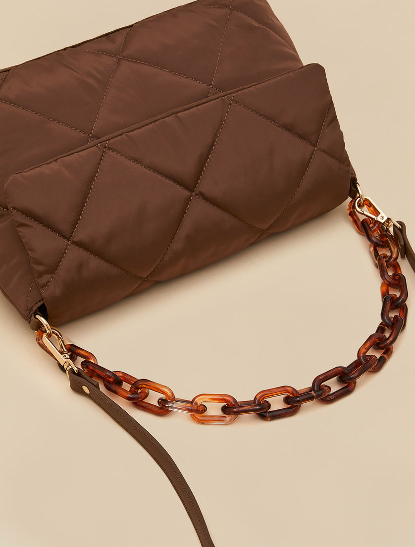 Sac matelassé - Brun - Marina Rinaldi - 4