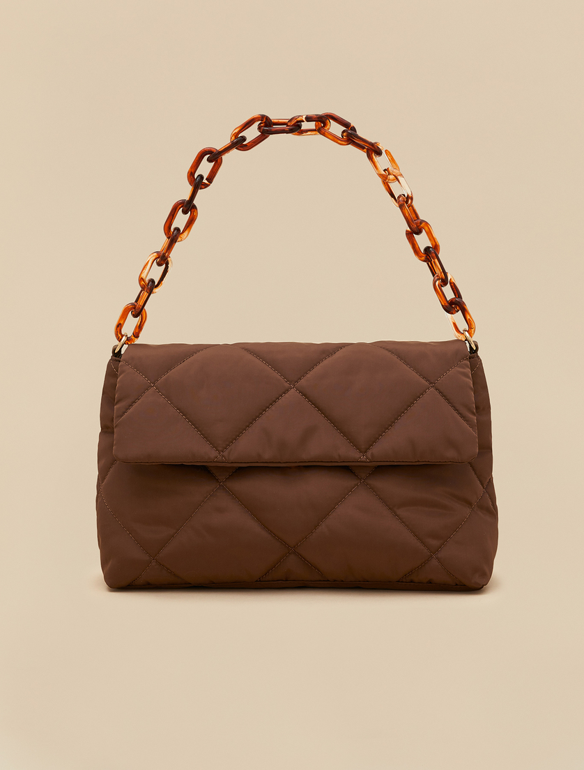 Sac matelassé - Brun - Marina Rinaldi