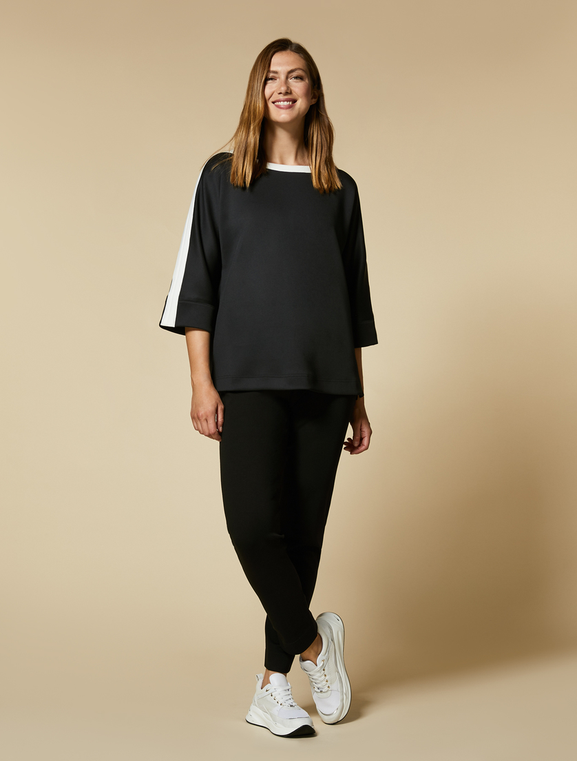 Jersey leggings - Black - Marina Rinaldi